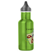 Ik wil liever naaien (kleur) waterfles  (Links)