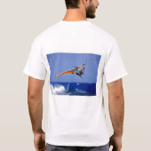 Ik wil liever Windsurfing. T-shirt (Achterkant)