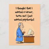 Ik wil looncheques. briefkaart (Voorkant)