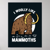 Ik wil mammoths poster (Voorkant)