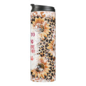 Ik wil me gedragen, maar... Sassy Sarcasm Thermosbeker (Geroteerd rechts)