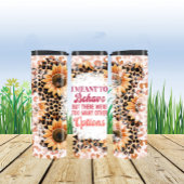 Ik wil me gedragen, maar... Sassy Sarcasm Thermosbeker