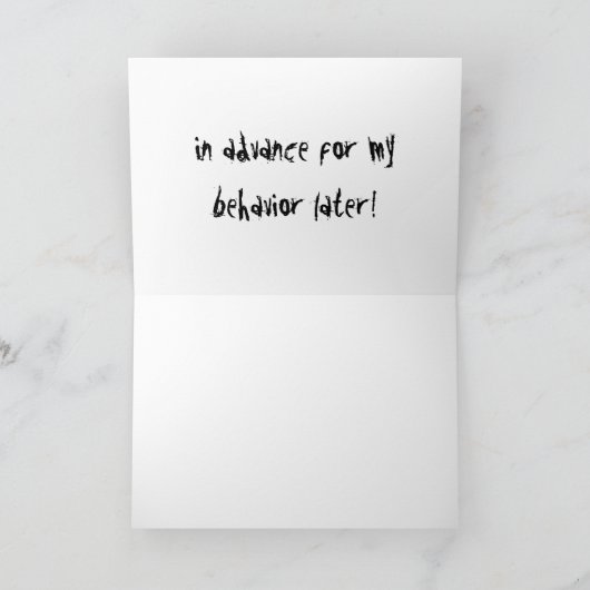 Ik wil me verontschuldigen kaart (Binnen)