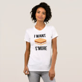 Ik wil meer grappig eten t-shirt (Voorkant volledig)