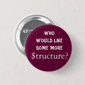 Ik wil meer! ronde button 5,7 cm (Voorkant /achterkant)