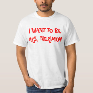 IK WIL MEVROUW ZIJN. NERIMON T-SHIRT