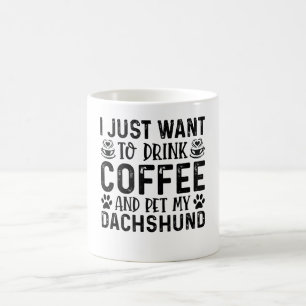 Ik wil mijn Dachshund aaien Koffiemok