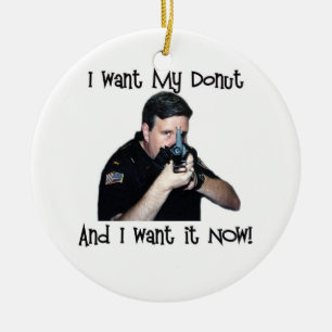 Ik wil mijn donut Ornament