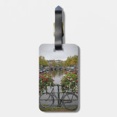 Ik wil mijn fiets in Amsterdam rijden Bagagelabel (Achterkant verticaal)