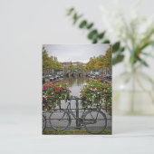 Ik wil mijn fiets in Amsterdam rijden - Briefkaart (Staand voorkant)