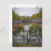 Ik wil mijn fiets in Amsterdam rijden - Briefkaart (Voorkant / Achterkant)