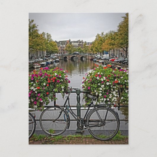 Ik wil mijn fiets in Amsterdam rijden - Briefkaart (Voorkant)