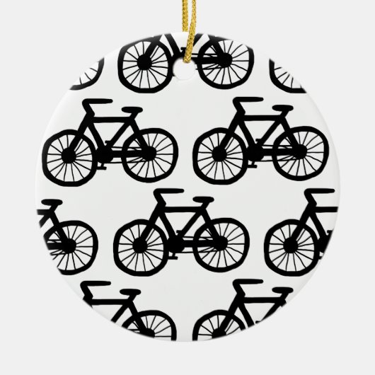 Ik wil mijn fiets rijden keramisch ornament (Voorkant)