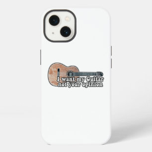 Ik wil mijn gitaar, niet jouw mening. iPhone 13 hoesje