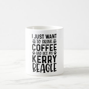 Ik wil mijn Kerry Beagle aaien Koffiemok