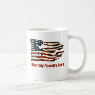 Ik wil mijn land terug in de drinkware koffiemok