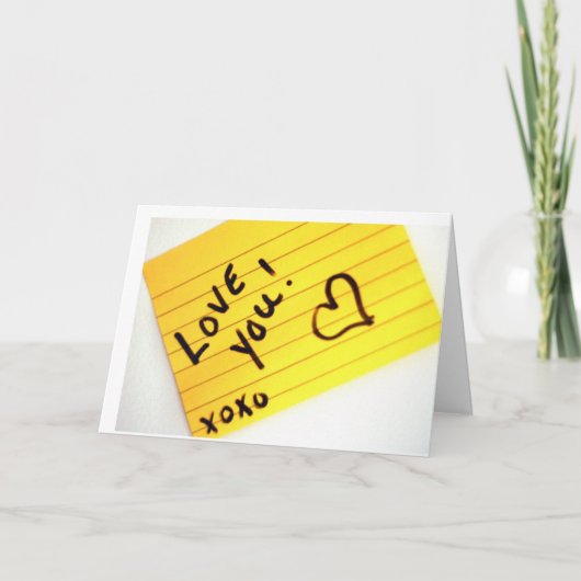 IK WIL MIJN LIEFDE BEWIJZEN OP JE VERJAARDAG KAART (Voorkant)