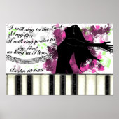 Ik wil mijn lof uitspreken poster (Voorkant)