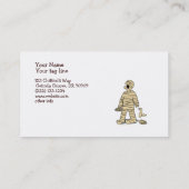 Ik wil mijn mama grappige mama Halloween Visitekaartje (Achterkant)