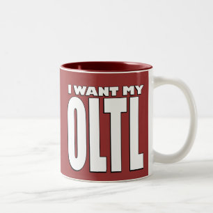Ik wil mijn OLTL-Mok Tweekleurige Koffiemok