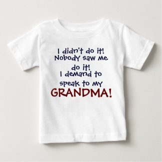 Ik wil mijn oma spreken! Baby T-shirt