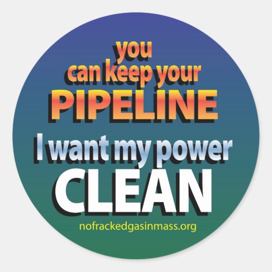 Ik wil mijn Power Clean Blad van Stickers (Voorkant)