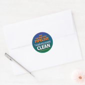 Ik wil mijn Power Clean Blad van Stickers (Envelop)