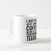 Ik wil mijn Tenterfield Terrier aaien Koffiemok (Voorkant links)