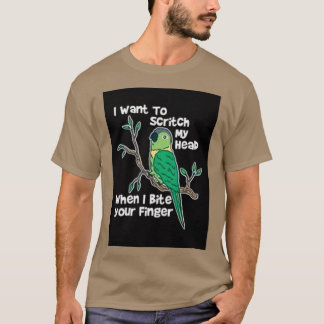Ik wil m'n hemelvogel uitstrooien. t-shirt