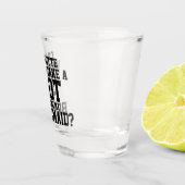 Ik wil m'n naam als bruidsmeisje nemen shot glas (Rechts)