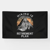 Ik wil m'n pensioenplan... spandoek (Horizontaal)