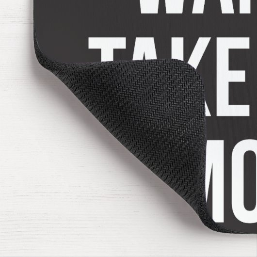 Ik wil morgen al een Nap nemen Muismat (Hoek)