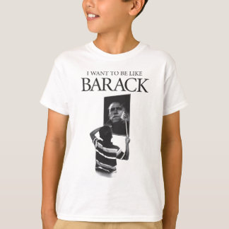 Ik wil net als Barack Mirror zijn T-shirt