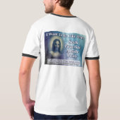 Ik wil net als Jezus Teeshirt zijn T-shirt (Achterkant)