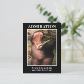 Ik wil net als jij zijn als ik groot ben briefkaart (Staand voorkant)