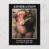 Ik wil net als jij zijn als ik groot ben briefkaart (Voorkant)