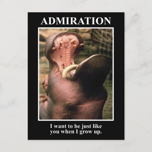 Ik wil net als jij zijn als ik groot ben briefkaart (Voorkant)