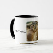 Ik wil net als jij zijn als ik groot ben mok (Voorkant links)