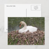 "Ik wil net als mama zijn" Briefkaart (Voorkant / Achterkant)