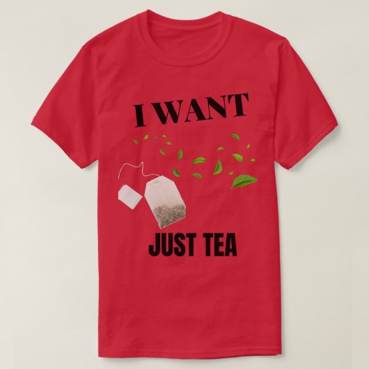 IK WIL NET TEA T-SHIRT (Design voorkant)