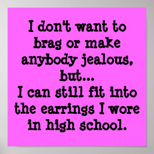 Ik wil niemand jaloers maken, b.. poster (Voorkant)