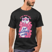 Ik wil niet alleen selectief sociaal Weasel Ferret T-shirt (Voorkant)