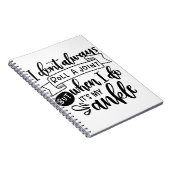 Ik wil niet altijd een gewricht notitieboek (Rechterzijde)