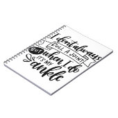 Ik wil niet altijd een gewricht notitieboek (Linkerzijde)