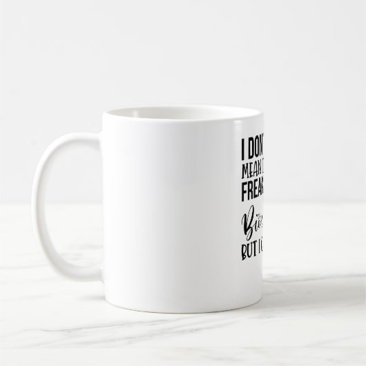 Ik wil niet altijd zo'n geniale biochemicus zijn koffiemok (Links)