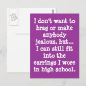 Ik wil niet... briefkaart (Voorkant / Achterkant)