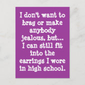 Ik wil niet... briefkaart (Voorkant)