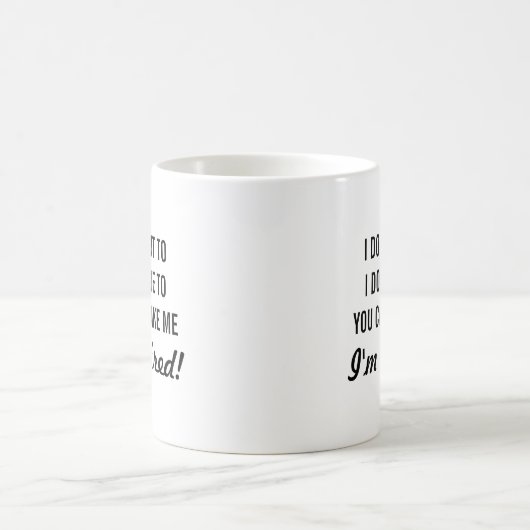 Ik wil niet dat ik je geen mok kan geven (Center)