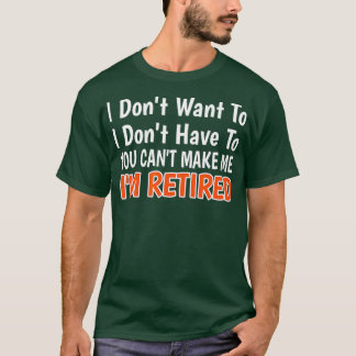 Ik wil niet dat je me in de steek laat t-shirt