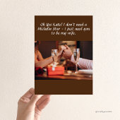 IK WIL NIET DAT JE MICHELIN STAR WORDT, GEPERSONAL